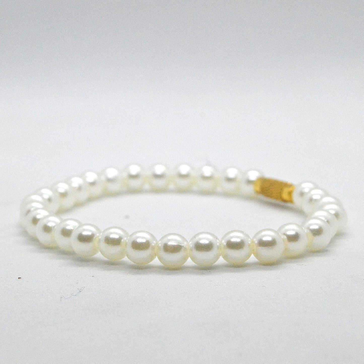 Simple Pearl Layering Bracelet