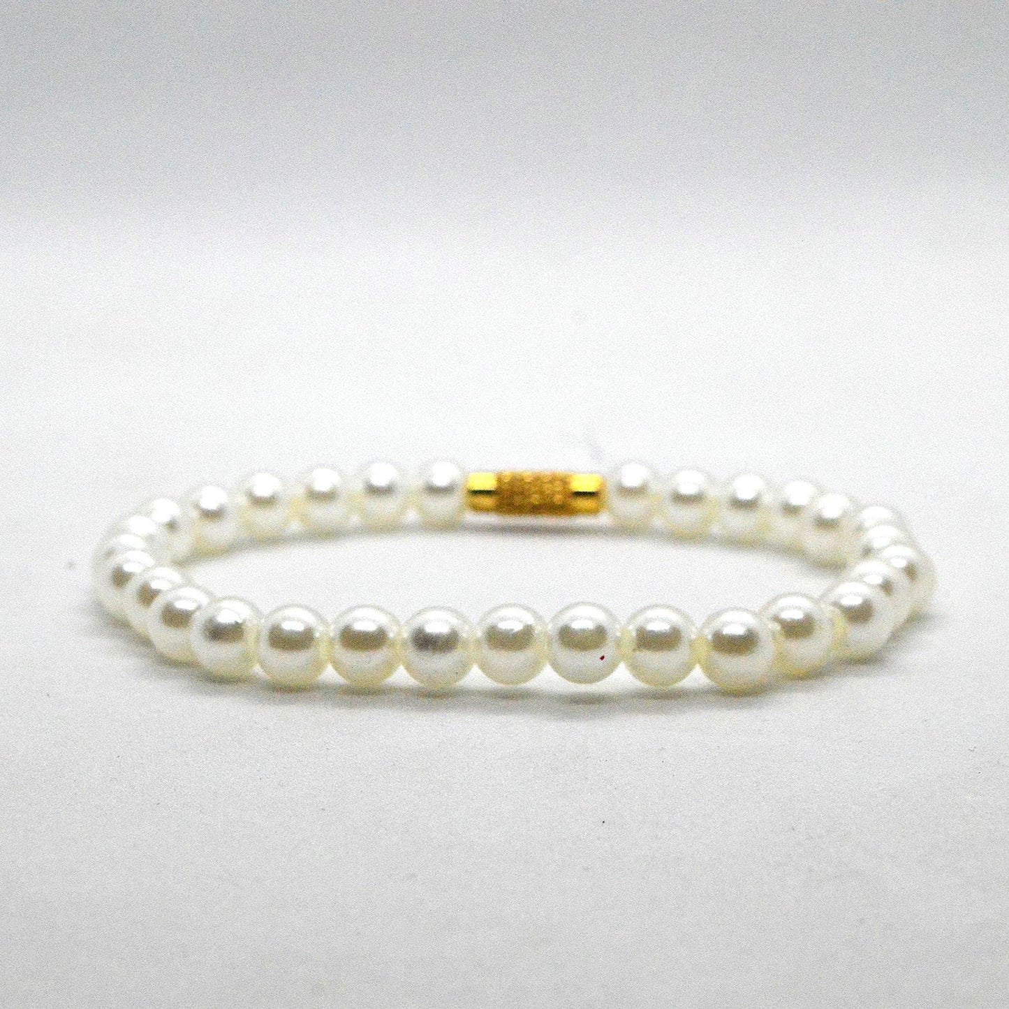Simple Pearl Layering Bracelet