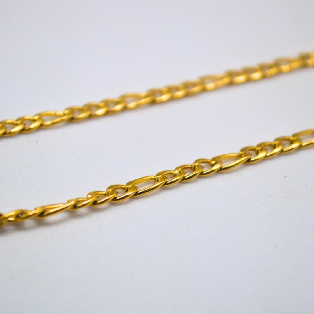 Heart Yin Yang Gold Long Necklace