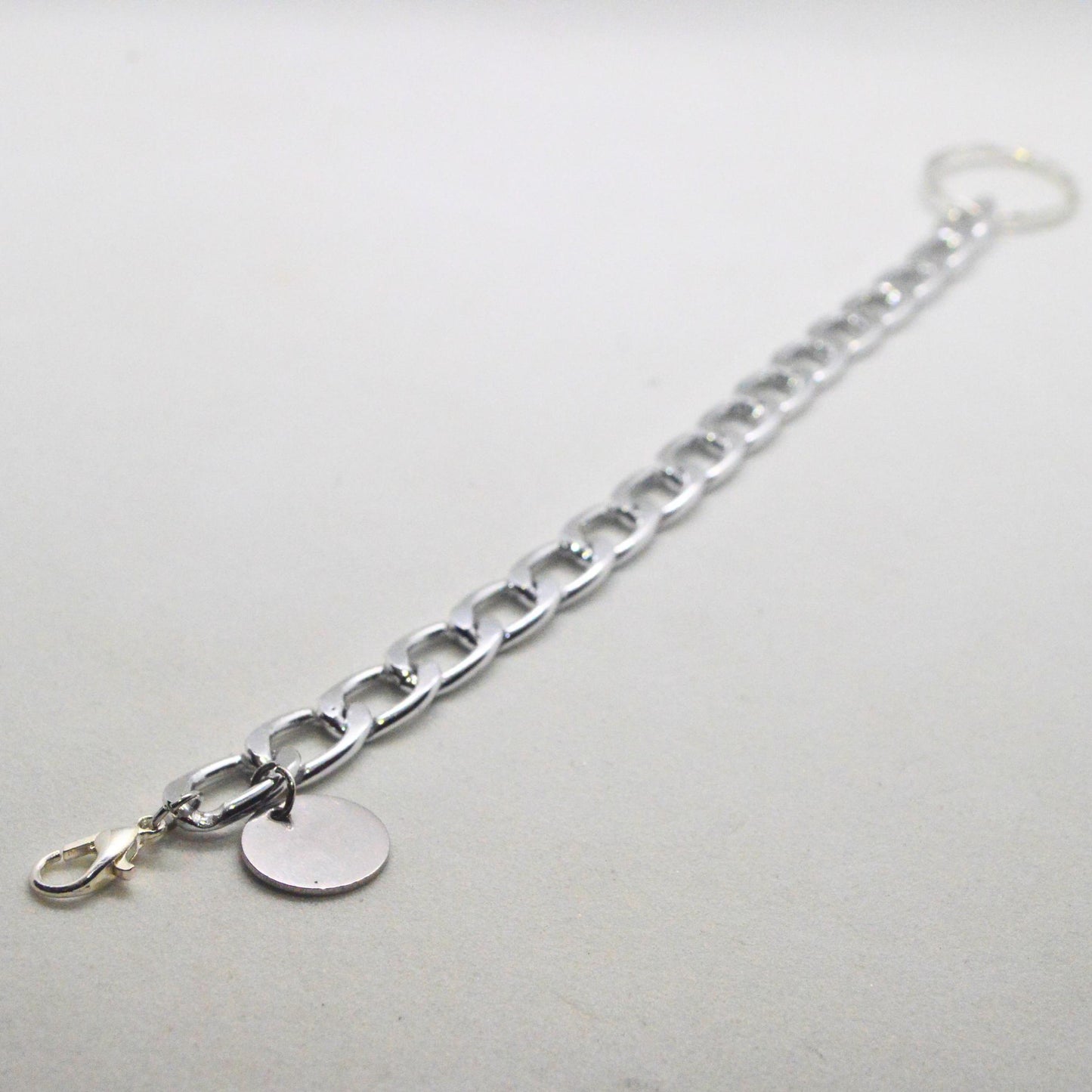 Chunky Silver Chain Bracelet