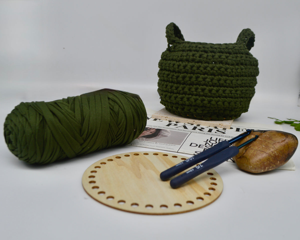Crochet Basket Kit
