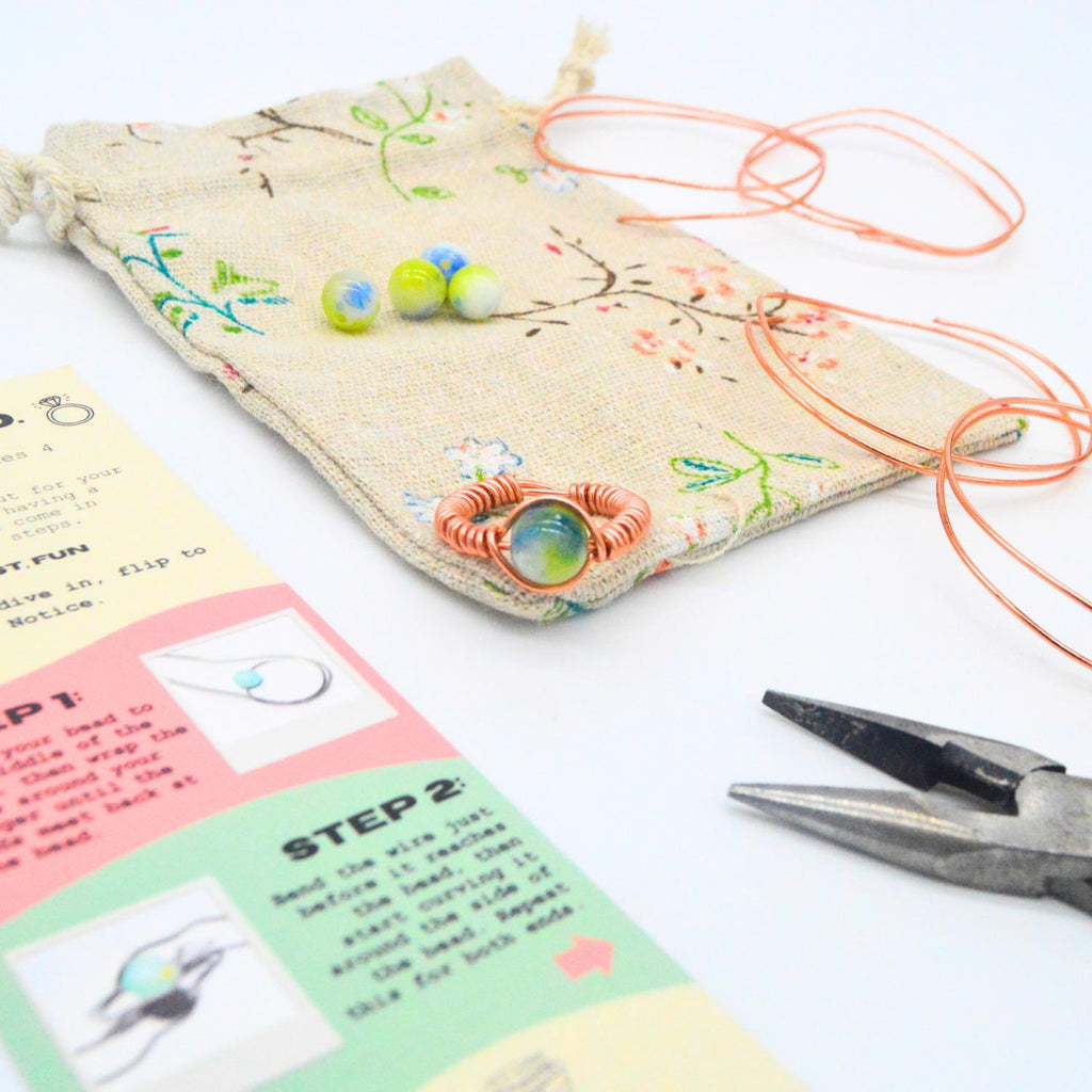 Rose Gold Ring Making Kit