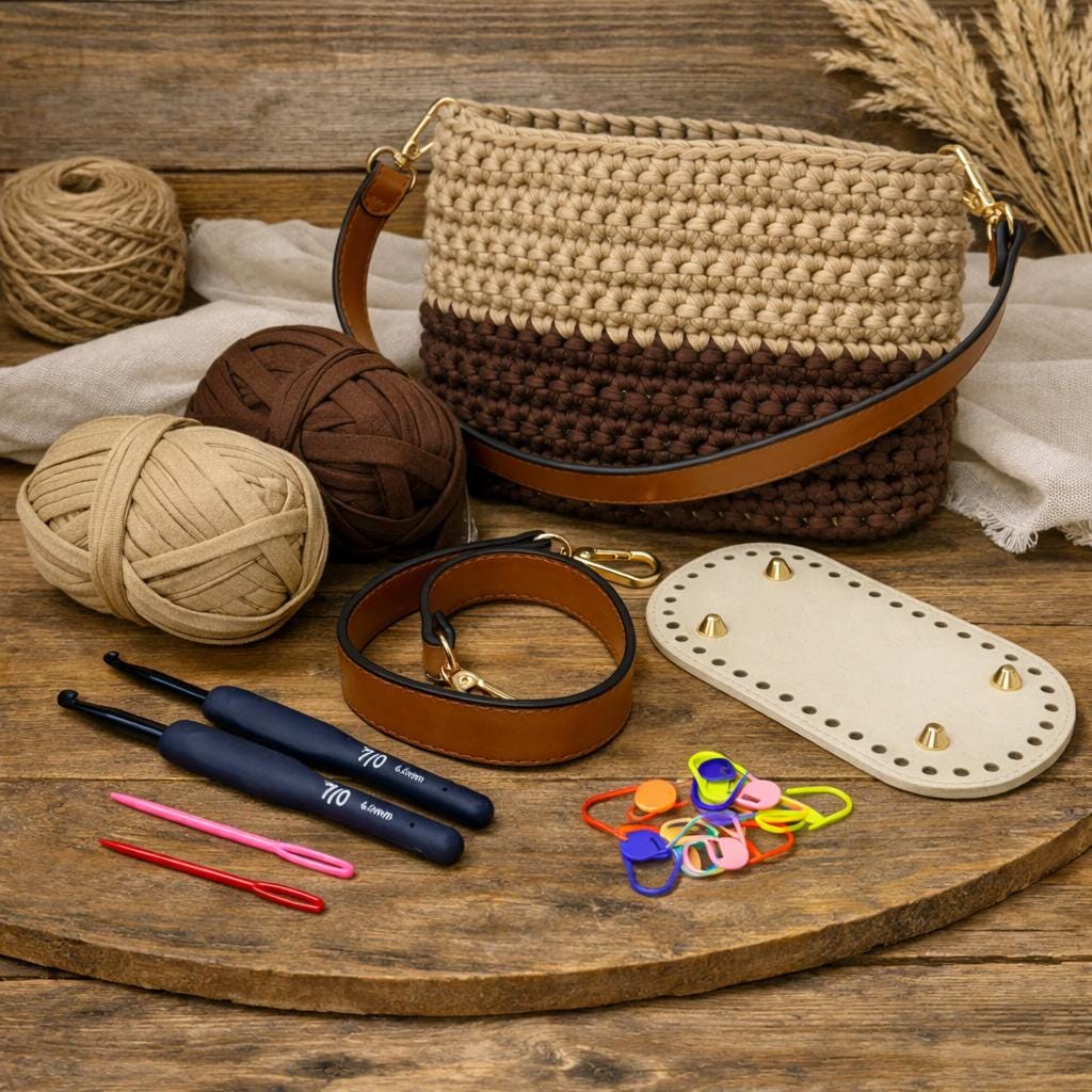 Crochet Handbag Kit